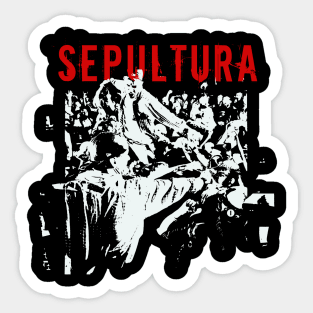 sepultura get it on Sticker